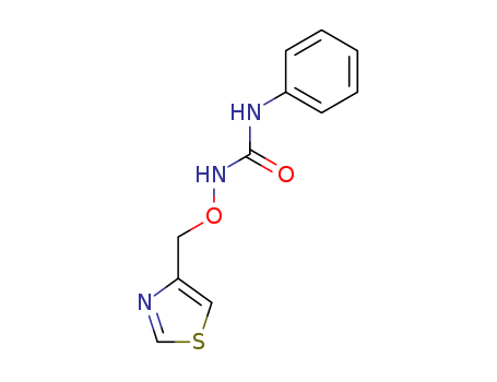 Urea,N-phenyl-N'-(4-thiazolylmethoxy)- cas  24885-85-6