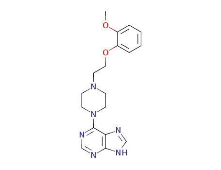 6-[4-[2-(o-Methoxyphenoxy)ethyl]-1-piperazinyl]-9H-purine