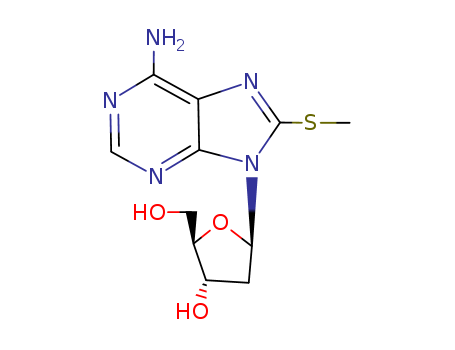 2'-Deoxy-8-methylthio-adenosine