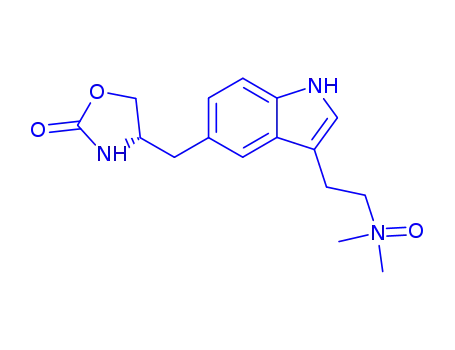 Molecular Structure of 251451-30-6 (Zolmitriptan N-Oxide)