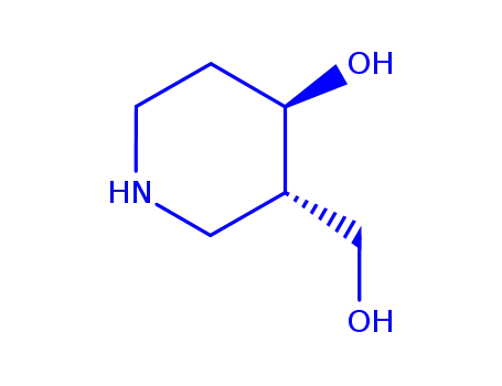 Molecular Structure of 252906-75-5 (4-Hydroxy-3-piperidinemethanol)