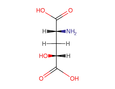 Molecular Structure of 56614-13-2 (2-amino-4-hydroxypentanedioic acid (non-preferred name))