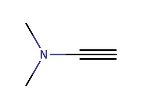 Molecular Structure of 24869-88-3 (Ethynamine,N,N-dimethyl- (9CI))