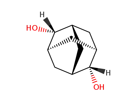 Molecular Structure of 25106-97-2 (Adamantane-2β,6α-diol)