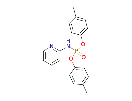 Phosphoramidic acid,2-pyridinyl-, bis(4-methylphenyl) ester (9CI) cas  3143-77-9