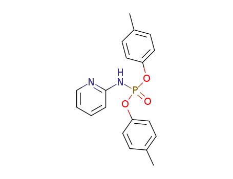 Molecular Structure of 3143-77-9 (bis(4-methylphenyl) pyridin-2-ylphosphoramidate)