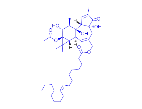 13-O-Acetylphorbol-20-(9Z,12Z)-octadecadienoate