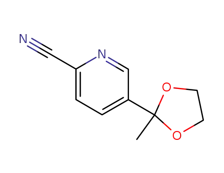 5-(1,1-ethylenedioxyethyl)pyridine-2-carbonitrile