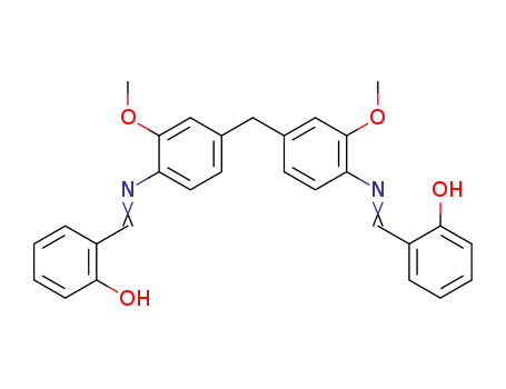 3,3'-dimethoxy-4,4'-bis(salicylideneimino)diphenylmethane
