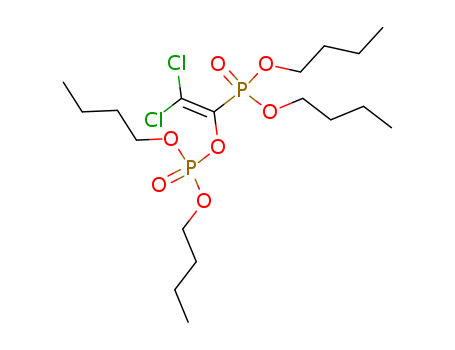 Phosphonic acid,(2,2-dichloro-1-hydroxyvinyl)-, dibutyl ester, dibutyl phosphate (8CI) cas  25196-08-1