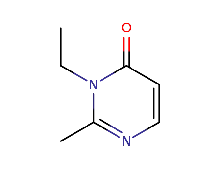 Molecular Structure of 24903-74-0 (3-ethyl-2-methylpyrimidin-4(3H)-one)