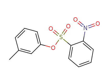Molecular Structure of 25238-20-4 (3-methylphenyl 2-nitrobenzenesulfonate)