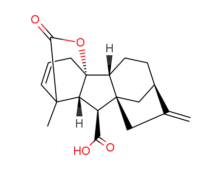 4aα-ヒドロキシ-1-メチル-8-メチレンギバ-2-エン-1α,10β-ジカルボン酸1,4a-ラクトン