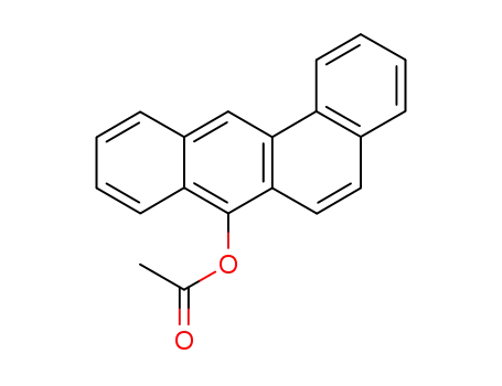 Molecular Structure of 25040-01-1 (tetraphen-7-yl acetate)