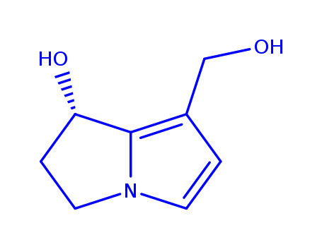 1H-Pyrrolizine-7-methanol,2,3-dihydro-1-hydroxy-, (1S)-