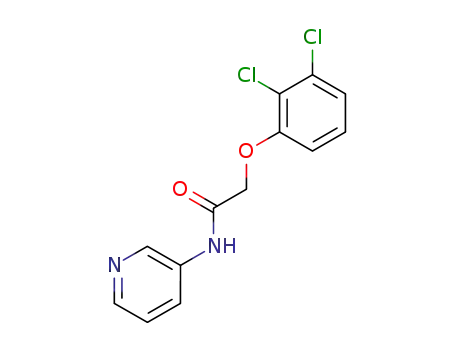 Molecular Structure of 25288-50-0 (2-(2,3-dichlorophenoxy)-N-(pyridin-3-yl)acetamide)