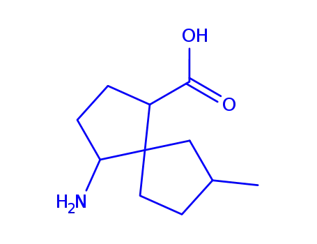 Spiro[4.4]nonane-1-carboxylicacid, 4-amino-7-methyl-