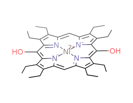 5,15-bis(hydroxymethyl)-2,3,7,8,12,13,17,18-octaethylporphyrinatonickel(II)