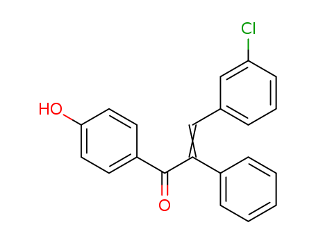 Chalcone,3-chloro-4'-hydroxy-a-phenyl- (8CI) cas  24845-45-2