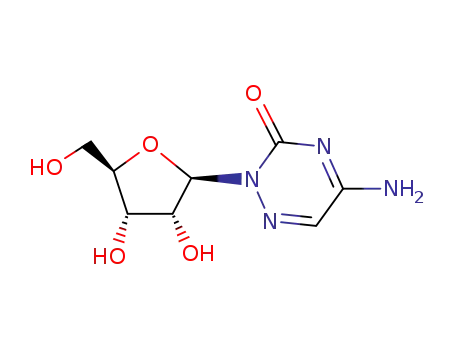 Molecular Structure of 3131-60-0 (6-AZACYTIDINE)
