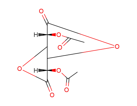 (3S,3aR,6R,6aR)-6-(acetyloxy)-2,5-dioxo-hexahydrofuro[3,2-b]furan-3-yl acetate