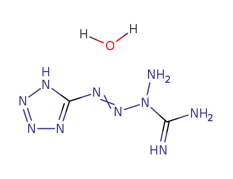 Molecular Structure of 31330-63-9 (tetrazene explosive)