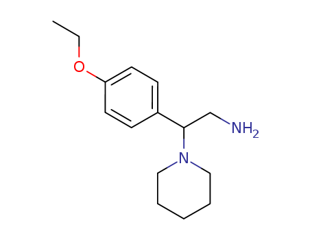 2-(4-ETHOXY-PHENYL)-2-PIPERIDIN-1-YL-ETHYLAMINE
