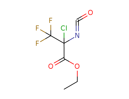 ETHYL 2-CHLORO-3,3,3-TRIFLUORO-2-ISOCYANATOPROPANOATE