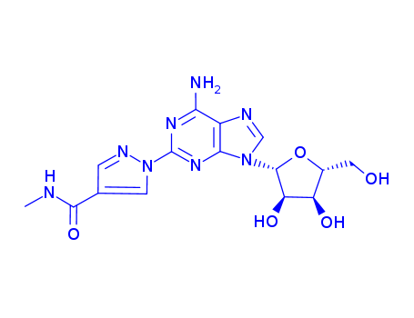 2-[4-(N-Methylcarbamoyl)-1H-pyrazol-4-yl)adenosine