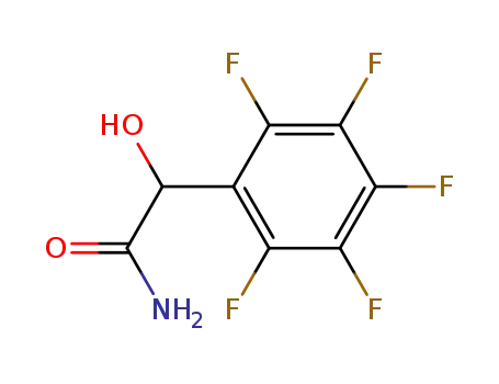Benzeneacetamide,  2,3,4,5,6-pentafluoro--alpha--hydroxy-