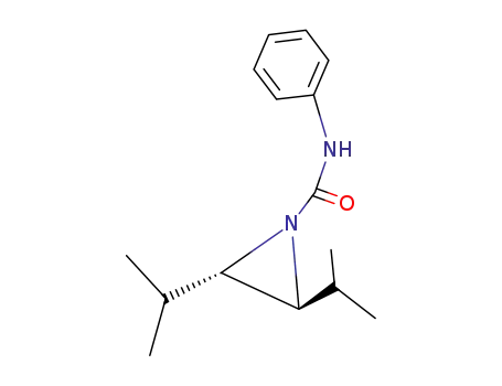 Molecular Structure of 25125-80-8 (N-phenyl-2,3-di(propan-2-yl)aziridine-1-carboxamide)