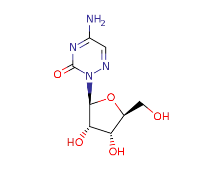 Molecular Structure of 14528-15-5 (6-Aza-cytidin)