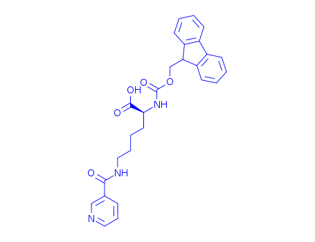 D-Lysine,N2-[(9H-fluoren-9-ylmethoxy)carbonyl]-N6-(3-pyridinylcarbonyl)-