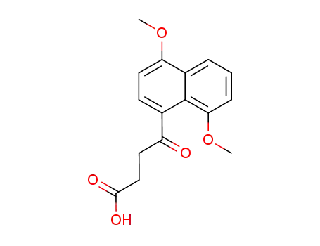 Molecular Structure of 6132-95-2 (4-(4,8-dimethoxynaphthalen-1-yl)-4-oxo-butanoic acid)