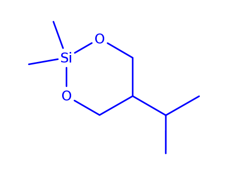 1,3-DIOXA-2-SILACYCLOHEXANE,2,2-DIMETHYL-5-(1-METHYLETHYL)-