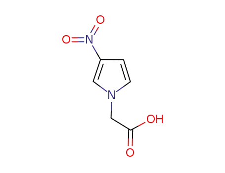 Molecular Structure of 250647-52-0 (1H-Pyrrole-1-aceticacid,3-nitro-(9CI))