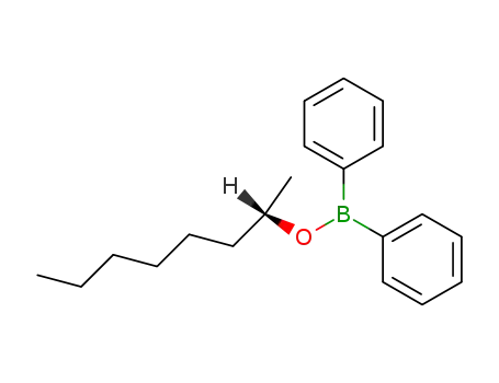((<i>S</i>)-1-methyl-heptyloxy)-diphenyl-borane