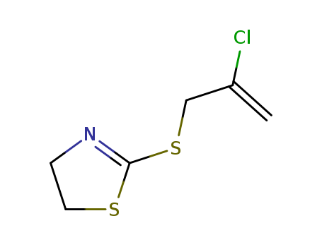 Thiazole,2-[(2-chloro-2-propen-1-yl)thio]-4,5-dihydro-