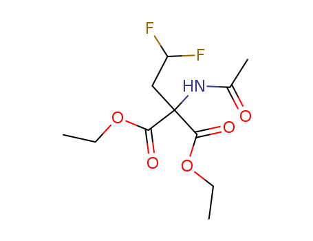 2-ACETYLAMINO-2-(2,2-DIFLUORO-ETHYL)-MALONIC ACID DIETHYL ESTER