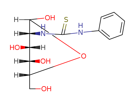 Glucopyranose,2-deoxy-2-(3-phenyl-2-thioureido)-, D- (8CI) cas  24916-33-4