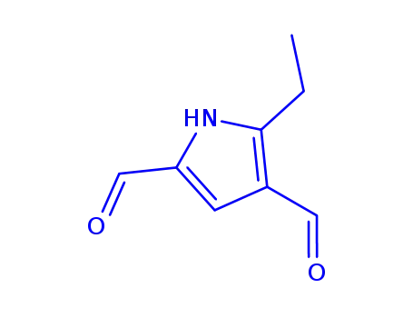 1H-Pyrrole-2,4-dicarboxaldehyde, 5-ethyl- (9CI)