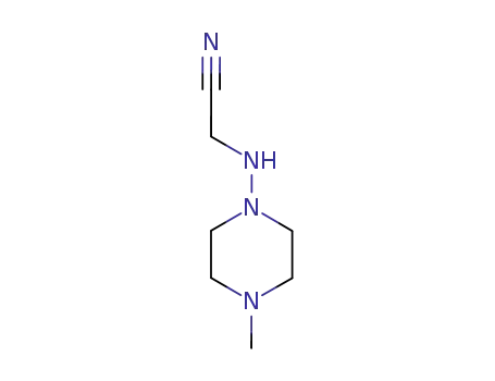 아세토니트릴, [(4-메틸-1-피페라지닐)아미노]-(8CI)