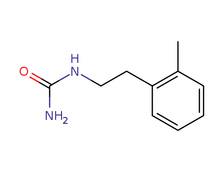 Molecular Structure of 25017-28-1 (1-[2-(2-methylphenyl)ethyl]urea)