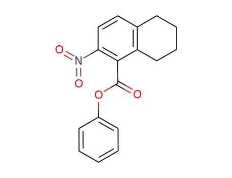 Molecular Structure of 95092-71-0 (phenyl 6-nitro-1,2,3,4-tetrahydro-5-naphthoate)