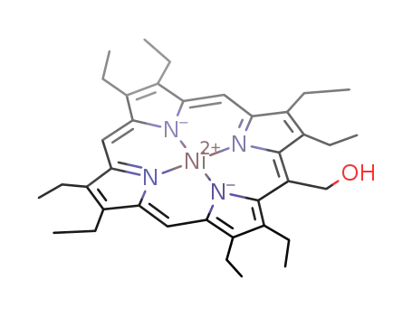 5-hydroxymethyl-2,3,7,8,12,13,17,18-octaethylporphyrinatonickel(II)