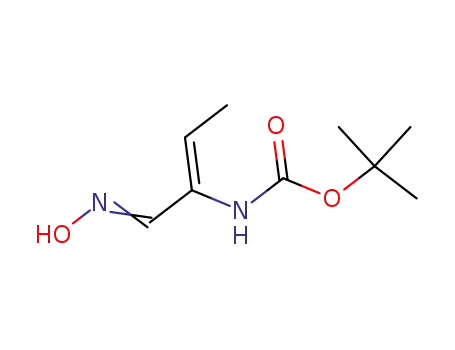Carbamic acid, [(1Z)-1-[(hydroxyimino)methyl]-1-propenyl]-, 1,1-dimethylethyl