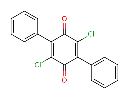 p-Benzoquinone, 2,5-dichloro-3,6-diphenyl-