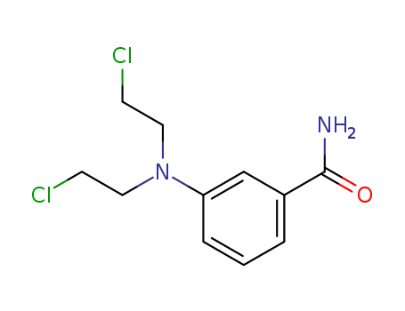 3-[bis(2-chloroethyl)amino]benzamide