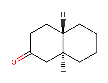 Molecular Structure of 2530-17-8 (8a-methyloctahydronaphthalen-2(1H)-one)