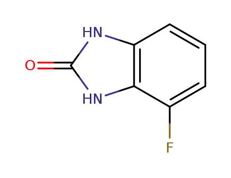 Molecular Structure of 256519-10-5 (2H-Benzimidazol-2-one,4-fluoro-1,3-dihydro-(9CI))